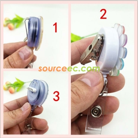 禮品訂造彩印亞克力伸縮扣紀念品