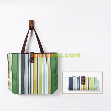 禮品訂造折疊拉鏈購物袋紀念品