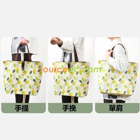 禮品訂造折疊拉鏈購物袋紀念品