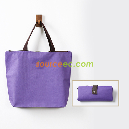 禮品訂造折疊拉鏈購物袋紀念品