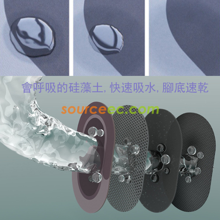 禮品訂造吸水軟矽藻泥地墊紀念品