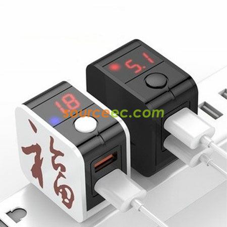 禮品訂造雙USB口便攜插蘇紀念品