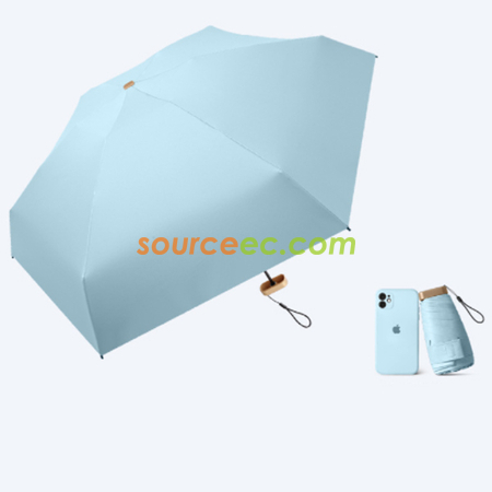 禮品訂造六摺迷你口袋傘紀念品