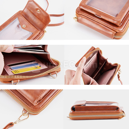 禮品訂造手機觸屏卡包錢包(斜挎包)紀念品