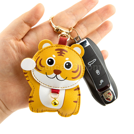 禮品訂造萌虎鑰匙扣紀念品