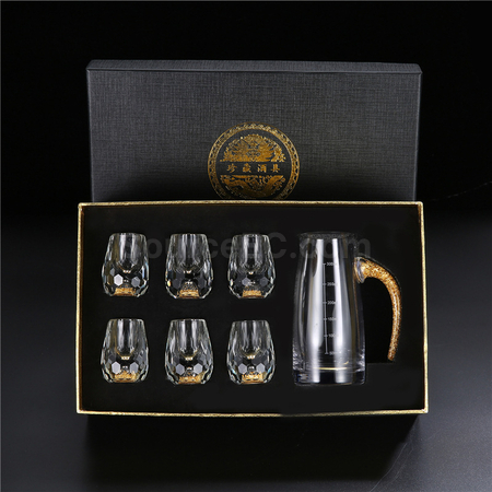 禮品訂造水晶玻璃小酒杯紀念品