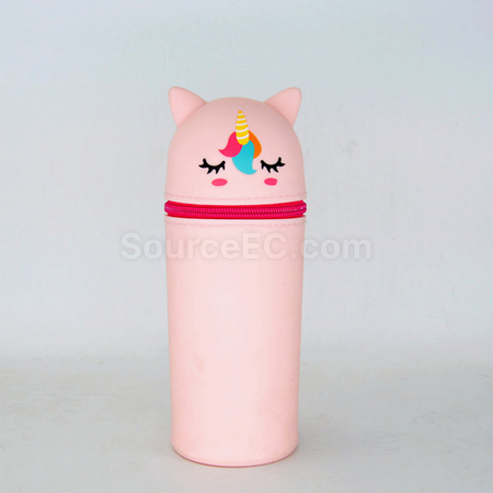 禮品訂造伸縮矽膠筆袋紀念品