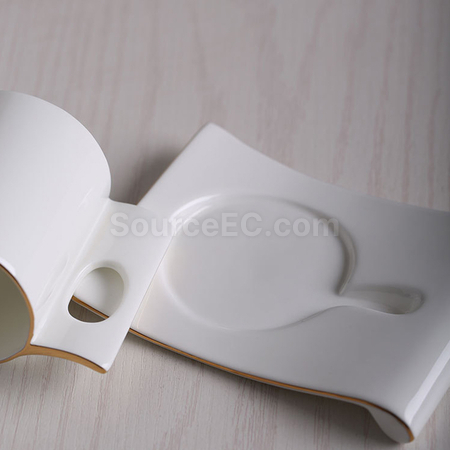 禮品訂造骨瓷咖啡杯套裝紀念品