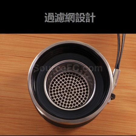 禮品訂造便攜式茶水分離玻璃杯紀念品