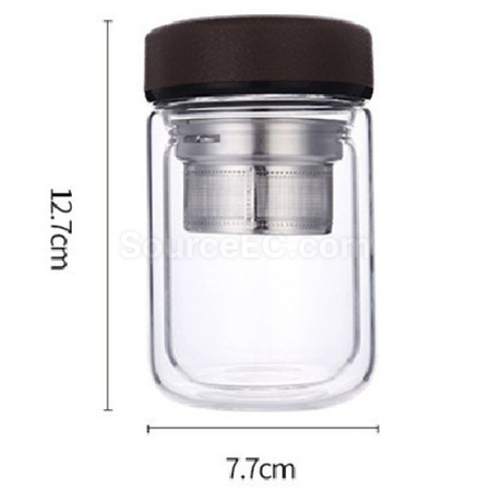 禮品訂造雙層玻璃杯紀念品