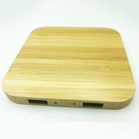 禮品訂造環保竹木無線充電器紀念品
