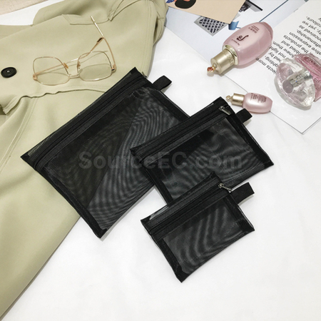 禮品訂造紗網化妝袋紀念品