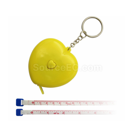 禮品訂造心形拉尺紀念品