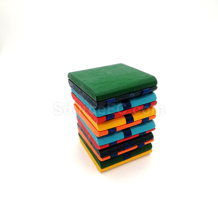 禮品訂造彩色翻板木質階梯紀念品
