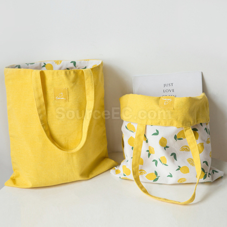禮品訂造雙面雙用帆布袋紀念品