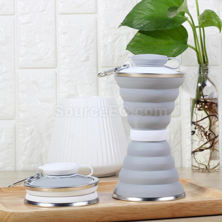 禮品訂造矽膠折疊水杯紀念品
