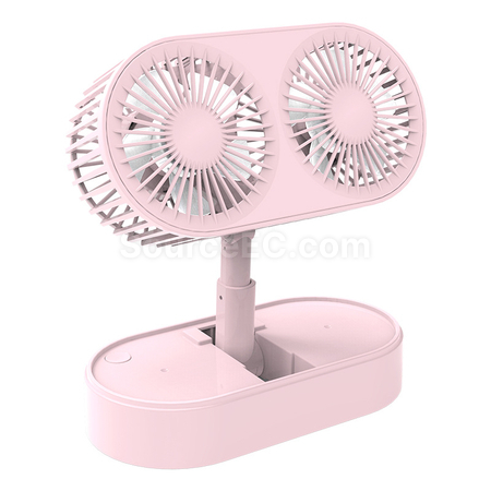 禮品訂造折疊雙頭風扇紀念品
