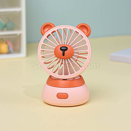 禮品訂造小熊可擕式風扇紀念品
