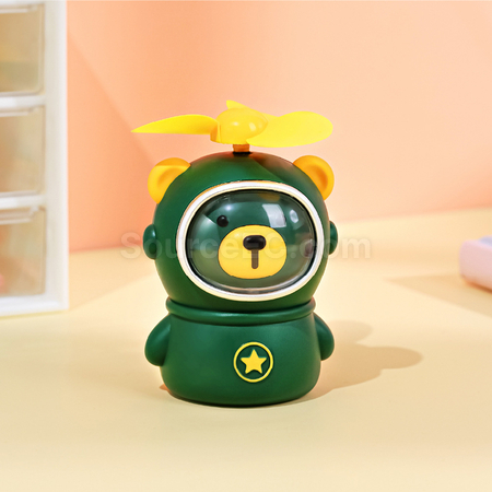 禮品訂造小熊可擕式風扇紀念品