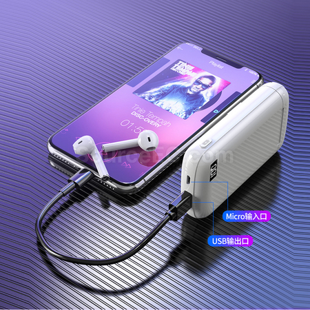 禮品訂造藍牙耳機創意移動電源紀念品