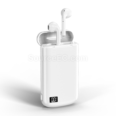 禮品訂造藍牙耳機創意移動電源紀念品