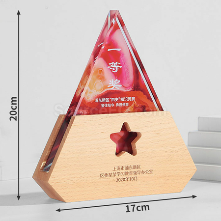 禮品訂造水晶獎座紀念品