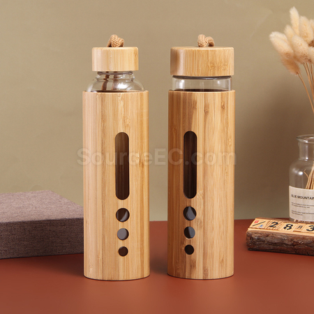 禮品訂造竹殼玻璃杯紀念品