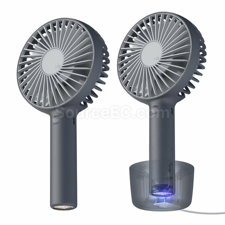 禮品訂造無線花盆座充電風扇紀念品