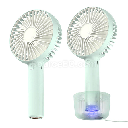 禮品訂造無線花盆座充電風扇紀念品