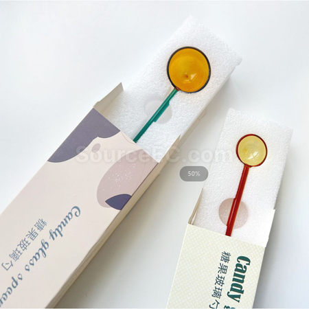 禮品訂造彩色甜品勺子紀念品