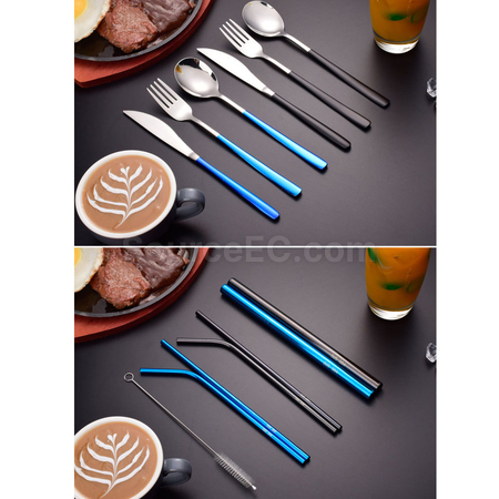 禮品訂造不銹鋼自備餐具套裝紀念品
