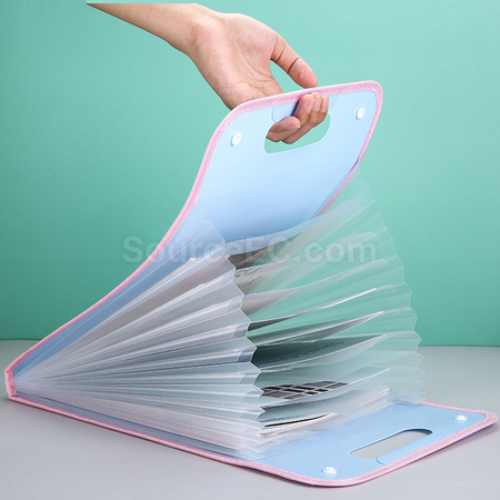 禮品訂造豎式多層文件袋紀念品