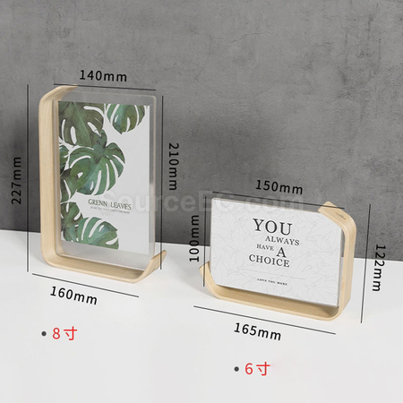 禮品訂造木質亞克力相架紀念品
