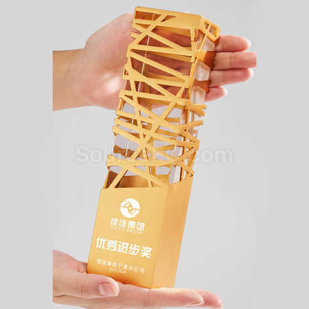禮品訂造金屬獎座紀念品