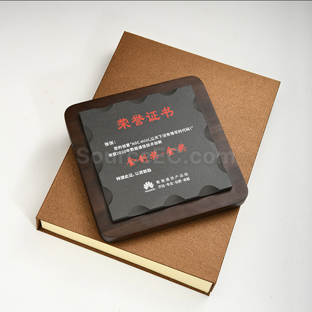 禮品訂造大理石授權獎牌 紀念品
