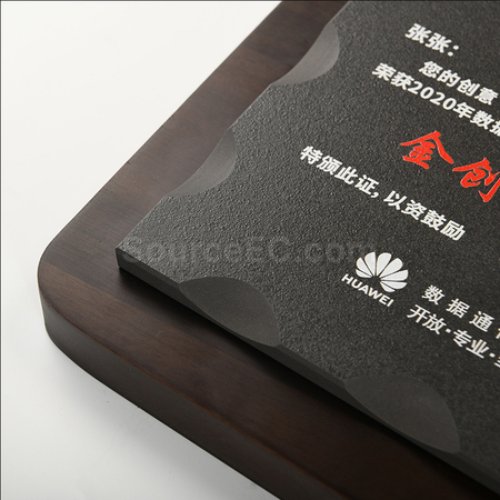禮品訂造大理石授權獎牌 紀念品