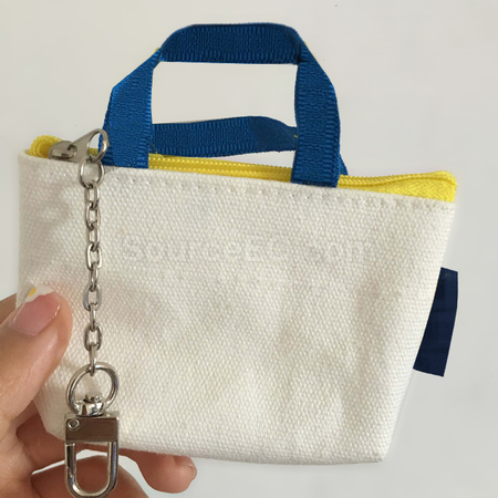 禮品訂造簡約拉鍊零錢包紀念品