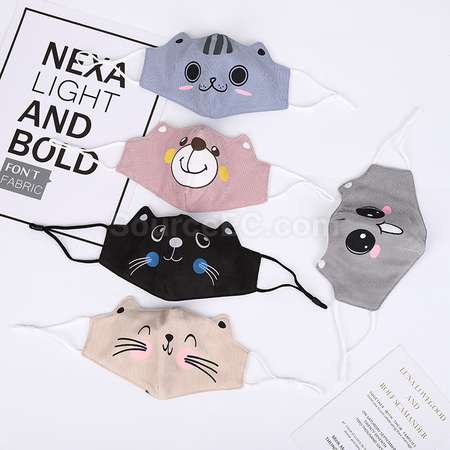 禮品訂造小孩3D卡通口罩紀念品