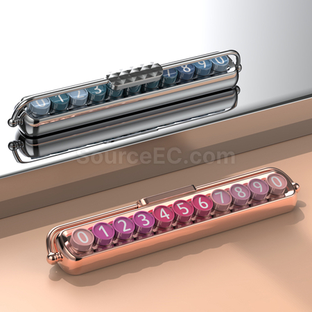 禮品訂造夜光手提電話號碼牌紀念品