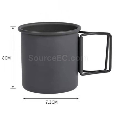 禮品訂造戶外鋁合金折疊水杯紀念品