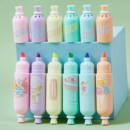 禮品訂造香腸造型螢光筆紀念品