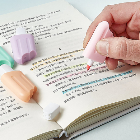 禮品訂造雪糕螢光筆 紀念品