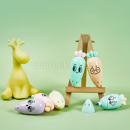 禮品訂造蘿蔔螢光筆紀念品