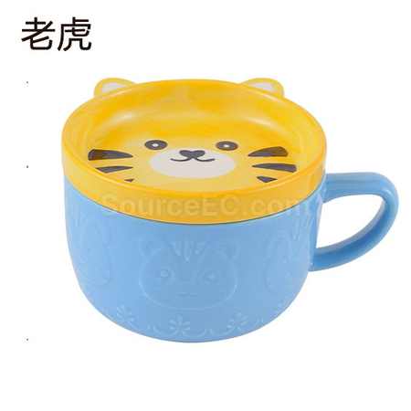 禮品訂造萌寵日式點心陶瓷杯紀念品