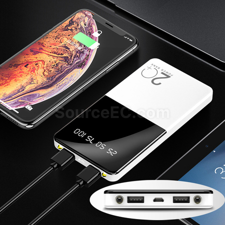 禮品訂造便攜大容量移動電源紀念品
