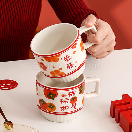 禮品訂造歡喜毛巾咖啡杯套裝紀念品