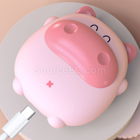 禮品訂造二合一可愛USB暖手寶+小夜燈紀念品