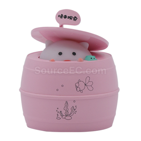 禮品訂造可愛酒桶小夜燈紀念品