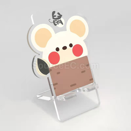禮品訂造十二生肖亞加力手機支架紀念品