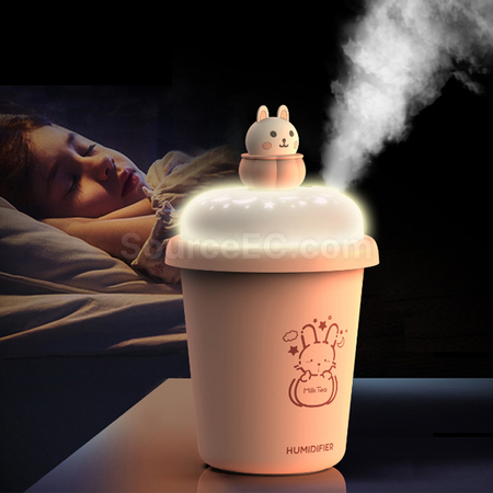 禮品訂造可愛小夜燈加濕器紀念品